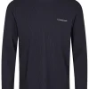 Mand Anerkjendt Aksilo L/S Waffle Ls - Dark Navy