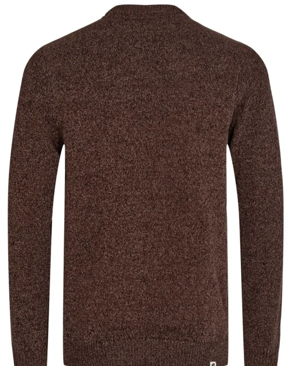 Mand Anerkjendt Aksune Chenille Knit - Chocolate Brown