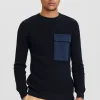 Mand Anerkjendt Aksune Knit - Sky Captain