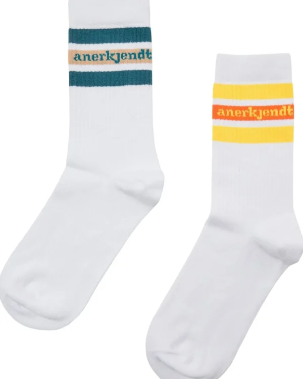 Mand Anerkjendt Aktennis Socks2 2Pack - Multi