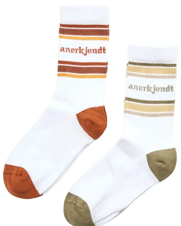 Mand Anerkjendt Aktennis Socks4 2Pack - Multi