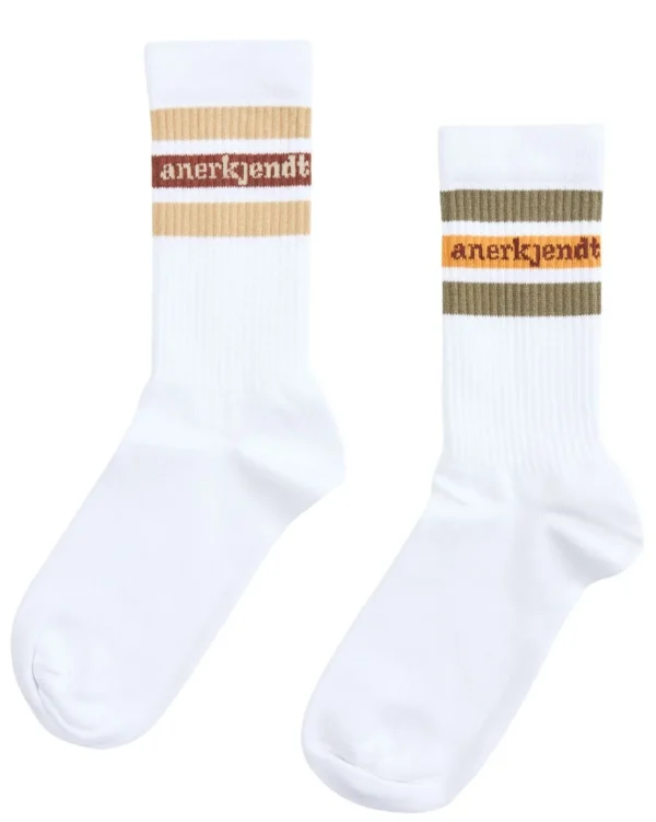 Mand Anerkjendt Aktennis Socks2 2Pack - Multi