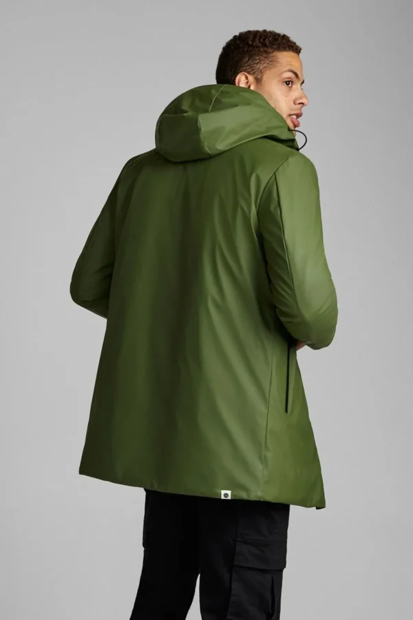 Mand Anerkjendt Akthomas Raincoat - Cypress