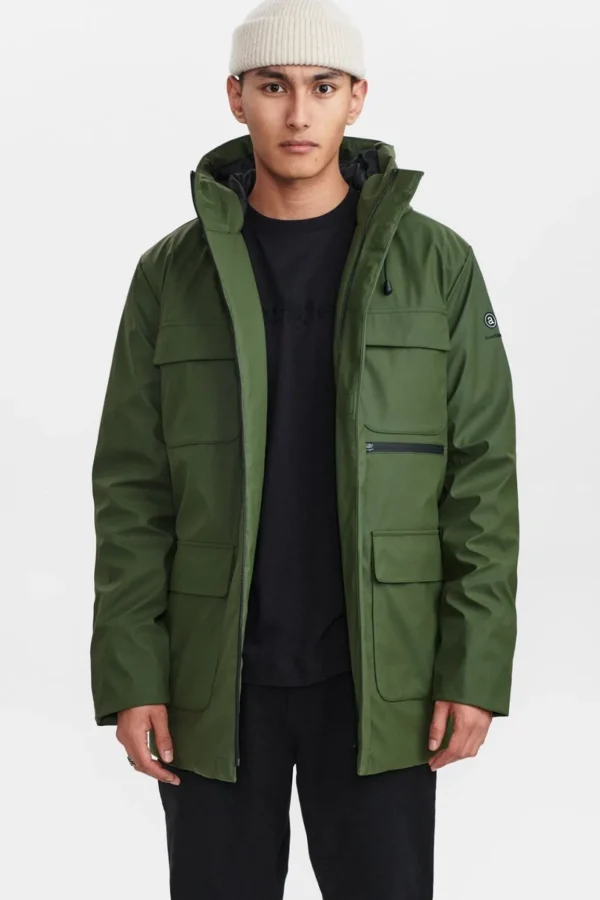 Mand Anerkjendt Akthomas Raincoat - R. Green