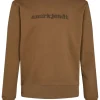 Mand Anerkjendt Aktristian Logo Frotte Sweat - Dark Olive