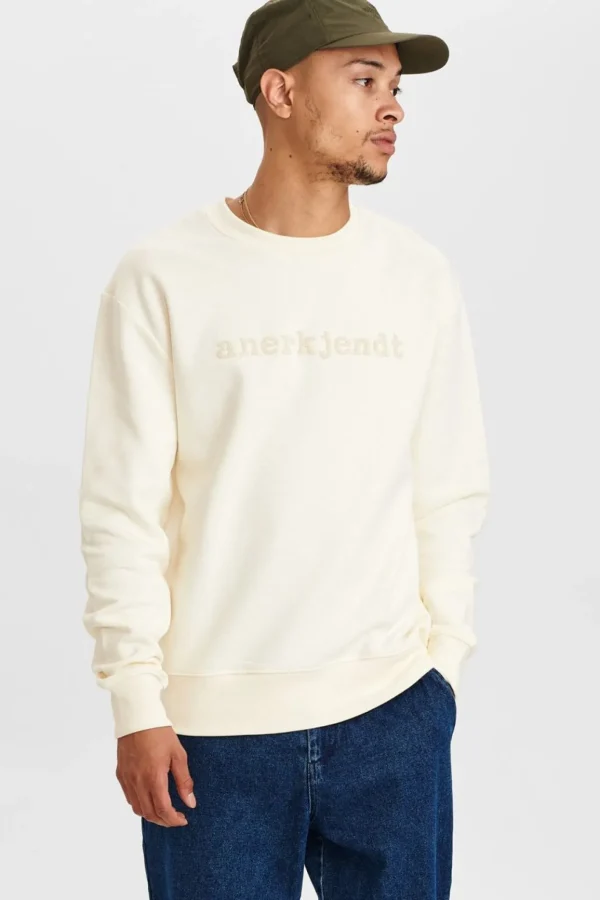 Mand Anerkjendt Aktristian Logo Sweat - Tofu